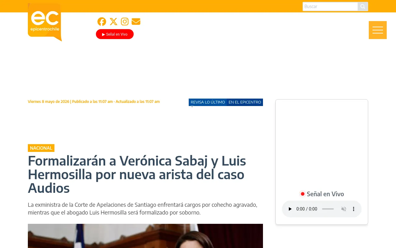 Formalizarán a Verónica Sabaj y Luis Hermosilla por nueva arista del caso Audios