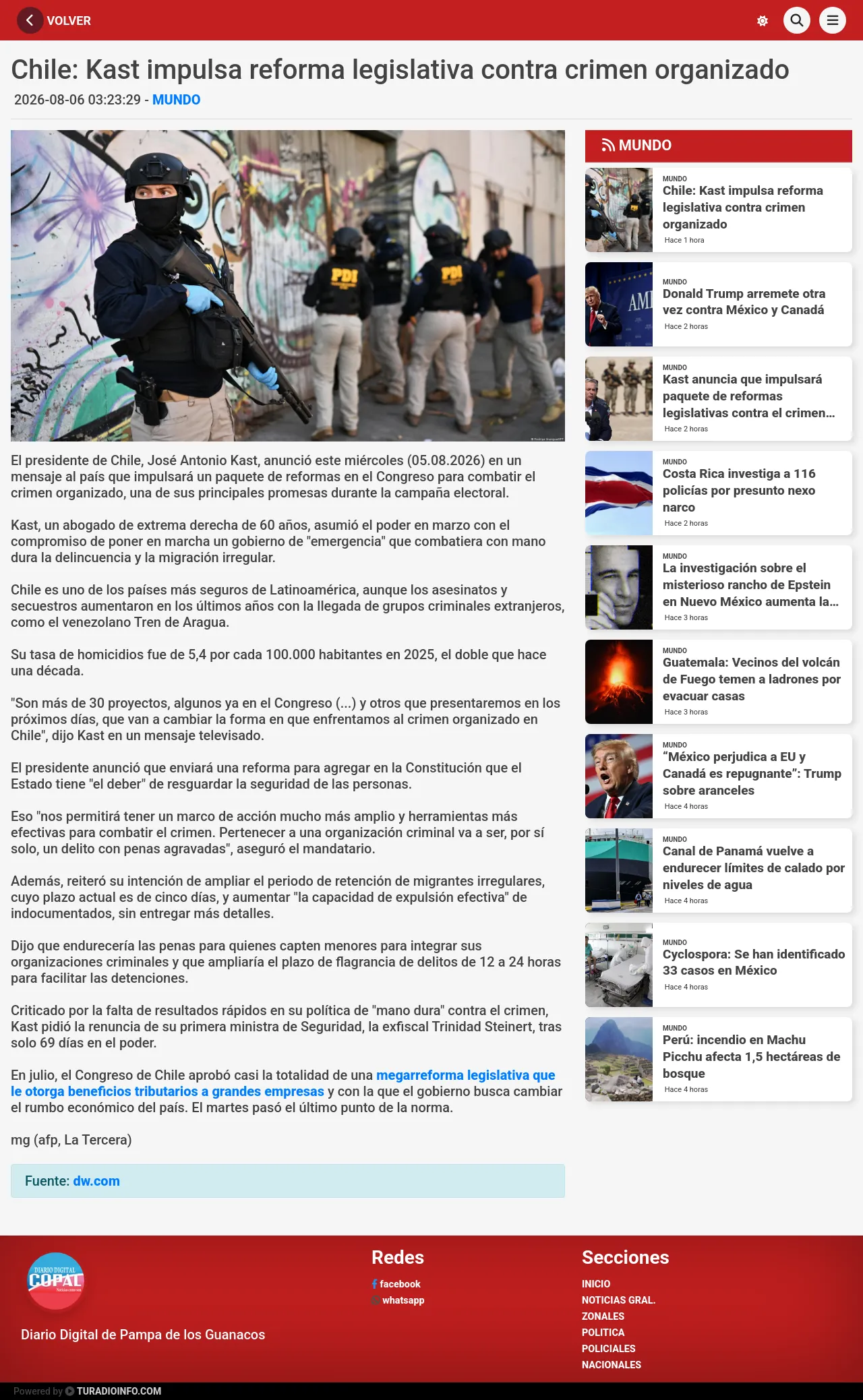 Noticias Mundo