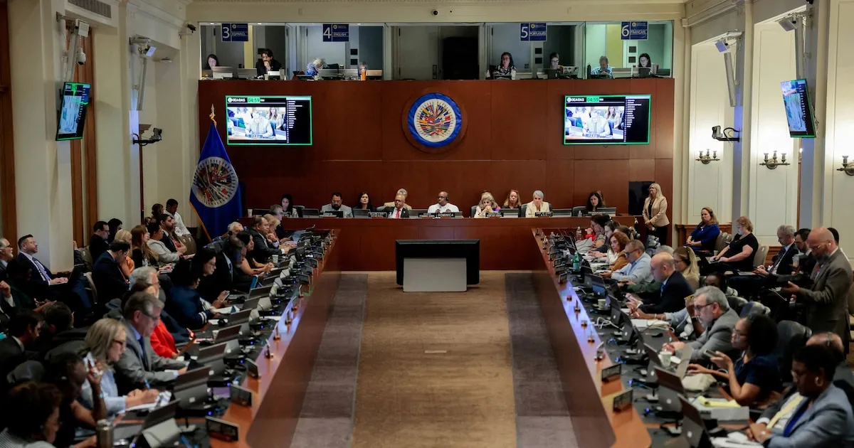 Las autoridades chilenas piden a Nicaragua restablecer la institucionalidad democrática tras la resolución aprobada en la OEA