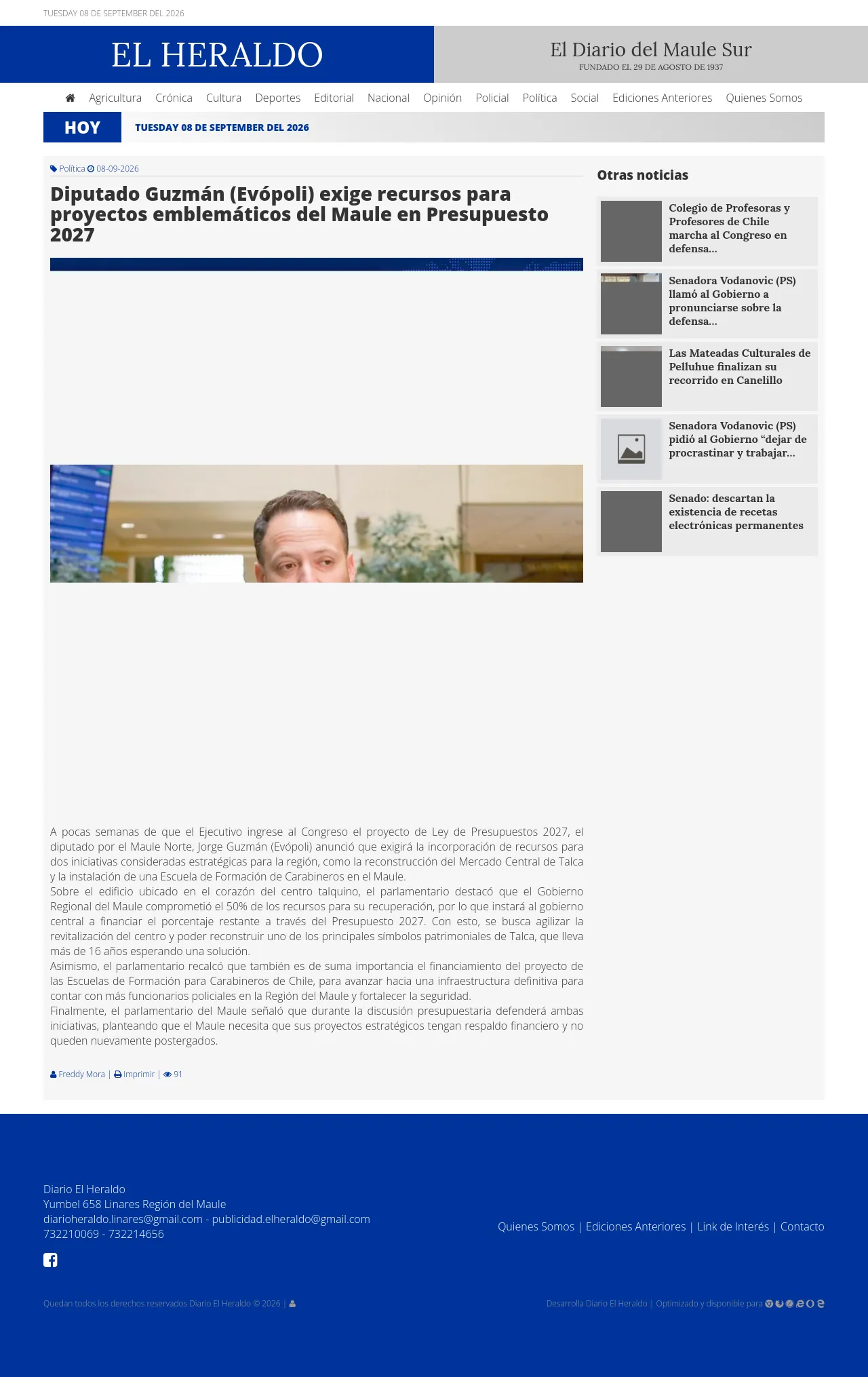 https://www.diarioelheraldo.cl/noticia/-diputado-guzman-evopoli-exige-recursos-para-proyectos-emblematicos-del-maule-en-presupuesto-2027